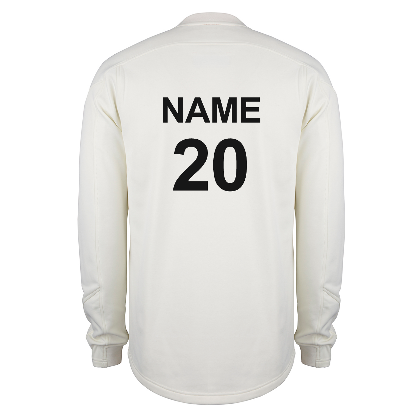 gray-nicolls-roe-green-cricket-club-maglione-pro-performance-match-avorio-senior image 2