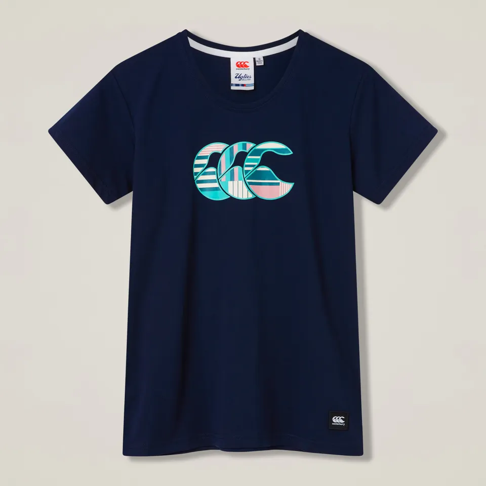 canterbury-uglies-logo-tee-donna-navy image 1