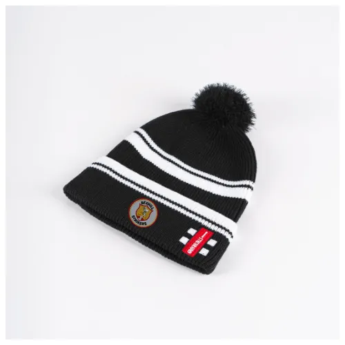 gray-nicolls-bexhill-strikers-bobble-hat-berretto-senior-nero image 1