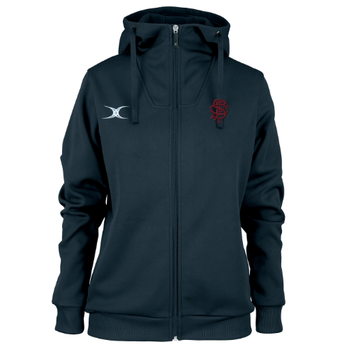 gilbert-rugby-sidcup-rfc-donna-felpa-cappuccio-pro-blu-navy image 1