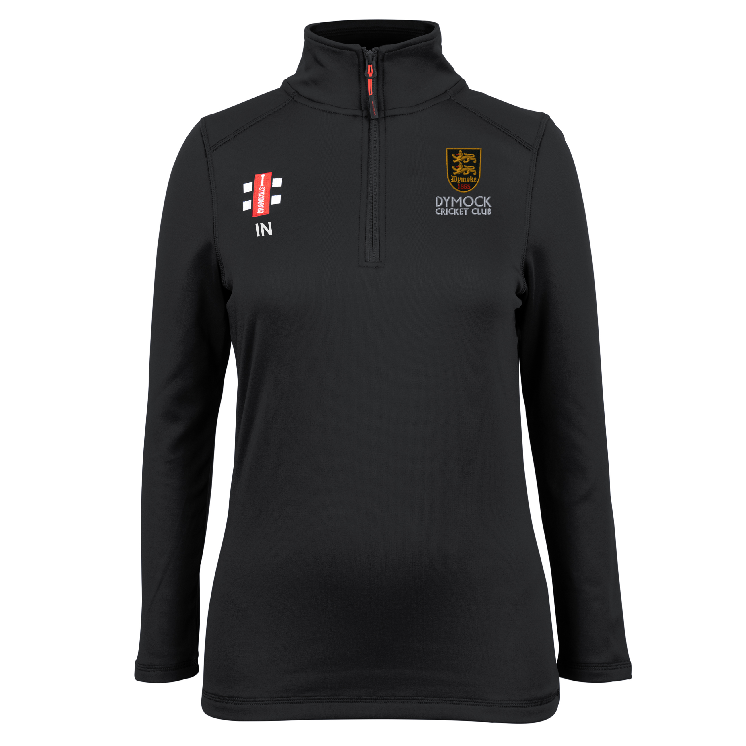 gray-nicolls-storm-pile-termico-dymock-cc-donna-nero image 1