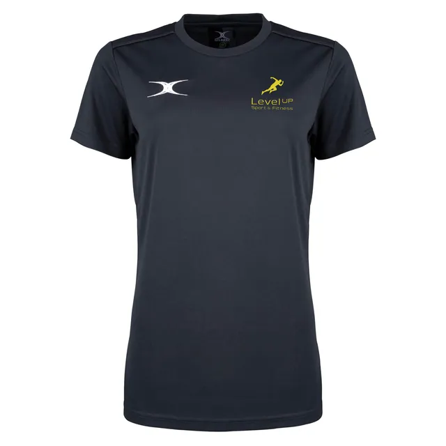 gilbert-rugby-levelup-photon-ii-t-shirt-manica-corta-senior-nero image 1