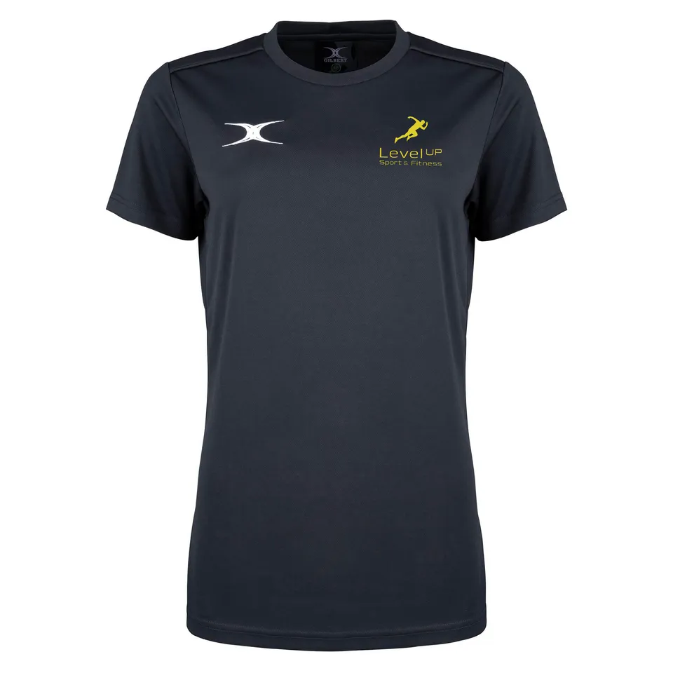 gilbert-rugby-levelup-photon-ii-t-shirt-manica-corta-senior-nero image 1
