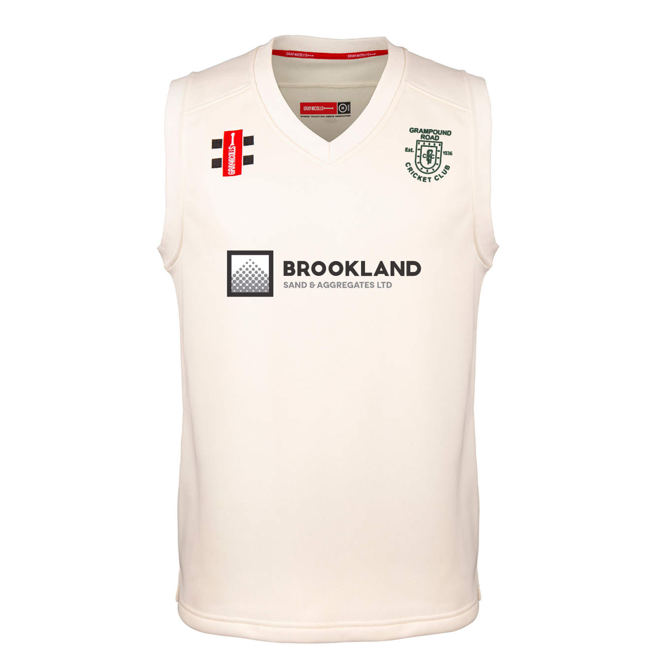 gray-nicolls-pro-performance-gilet-slipover-cricket-adulto-ivory-grampound-road- image 1