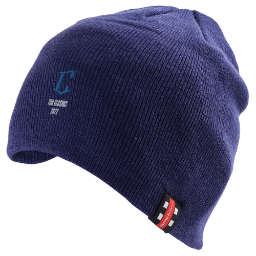 gray-nicolls-gts-berretto-beanie-senior-the-clashes-dark-navy image 1