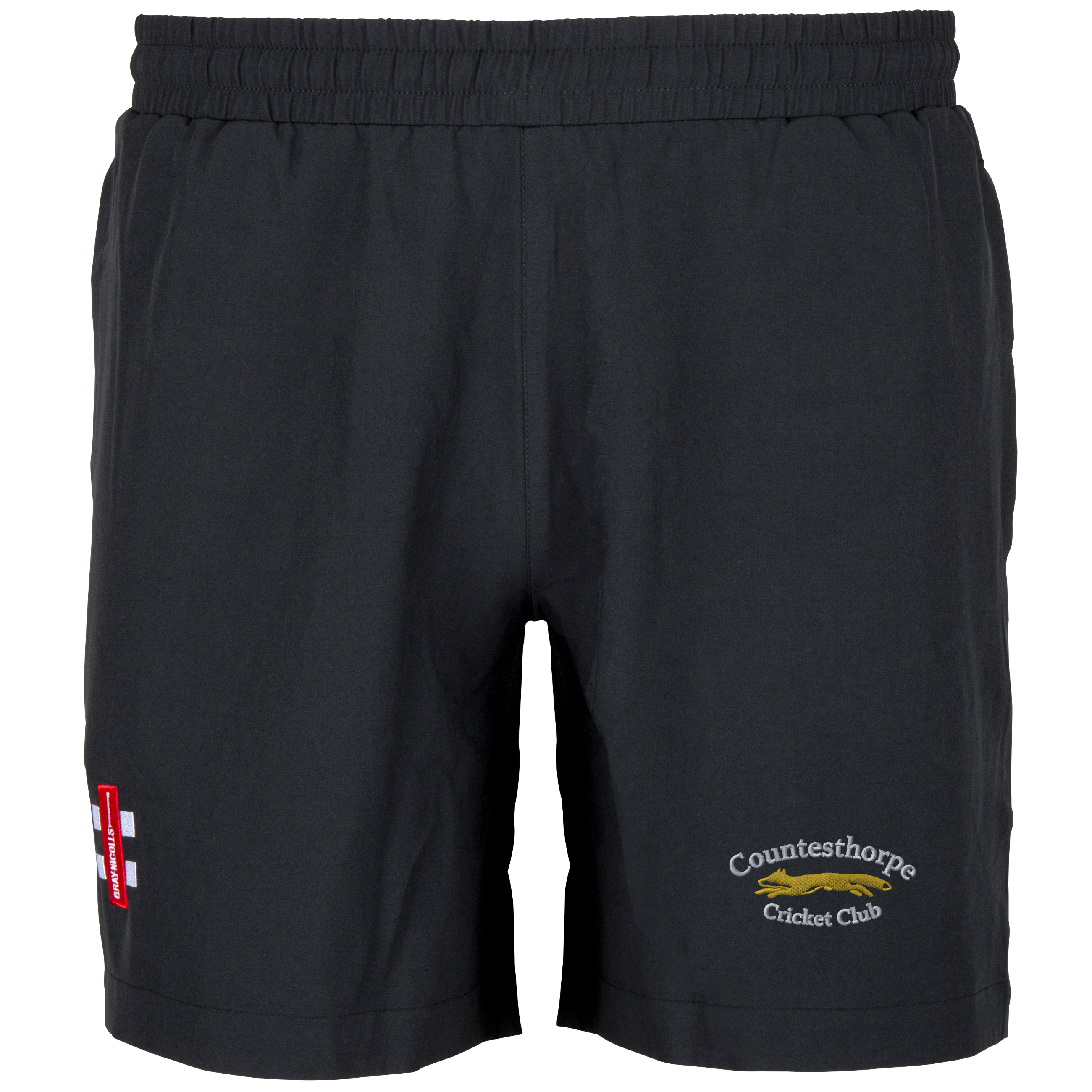 gray-nicolls-velocity-pantaloncini-da-cricket-junior-countesthorpe-cc-nero image 1