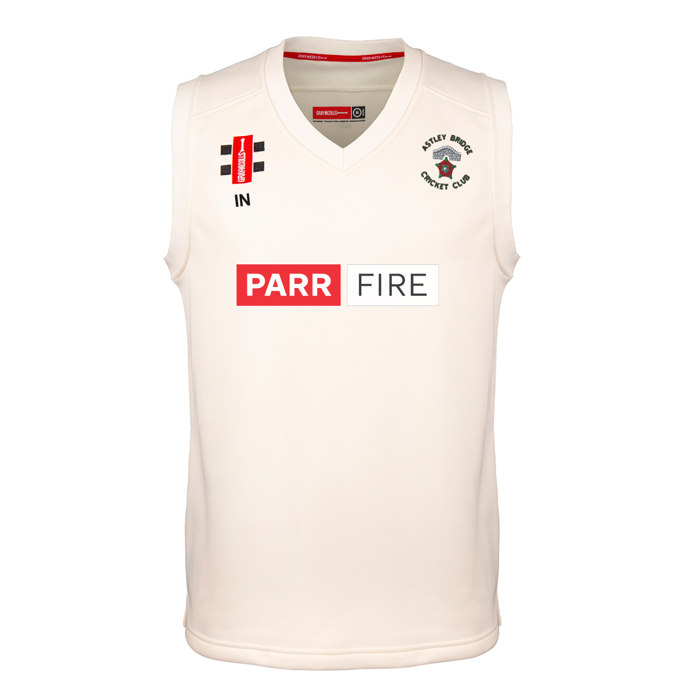 gray-nicolls-astley-bridge-senior-gilet-pro-performance-match-avorio image 1