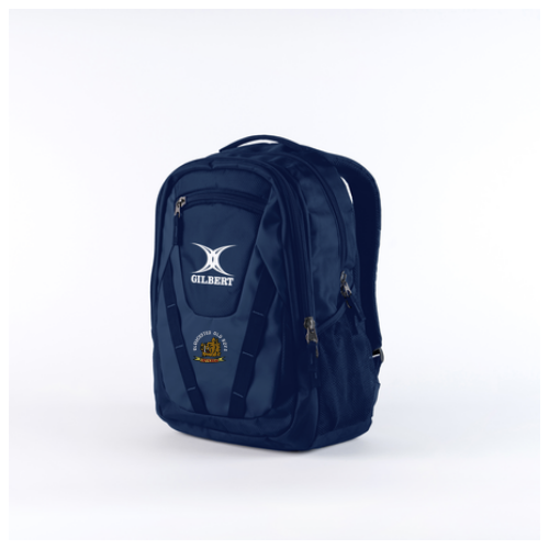 gilbert-rugby-club-rucksack-v4-senior-navy-gloucester-old-boys-rfc image 1