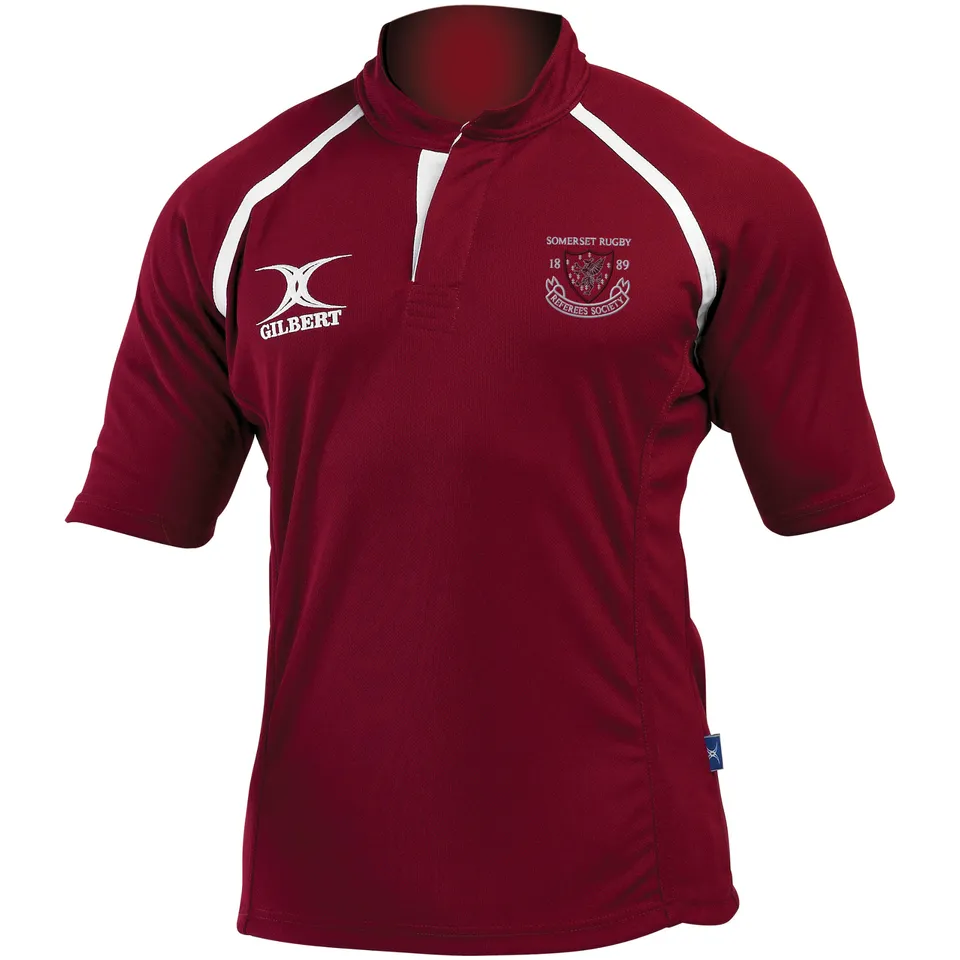 gilbert-rugby-somerset-rugby-referees-society-senior-maglia-arbitro-xact-ii-mono image 1
