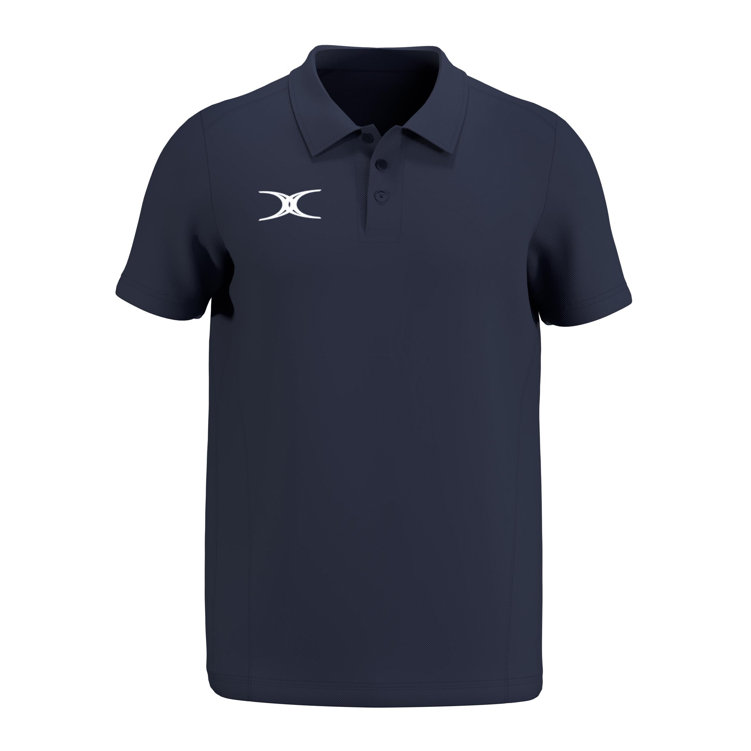 gilbert-rugby-atom-polo-manica-corta-junior-nera image 8