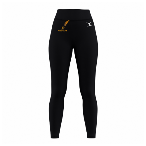 gilbert-rugby-currie-chieftains-gts-leggings-donna-nero image 1