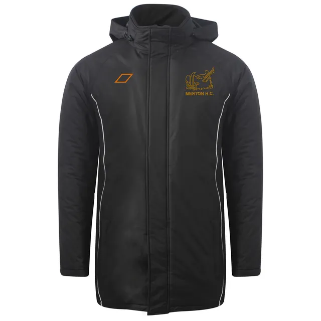 grays-stadium-jacket-senior-nero-argento-merton-hc image 1
