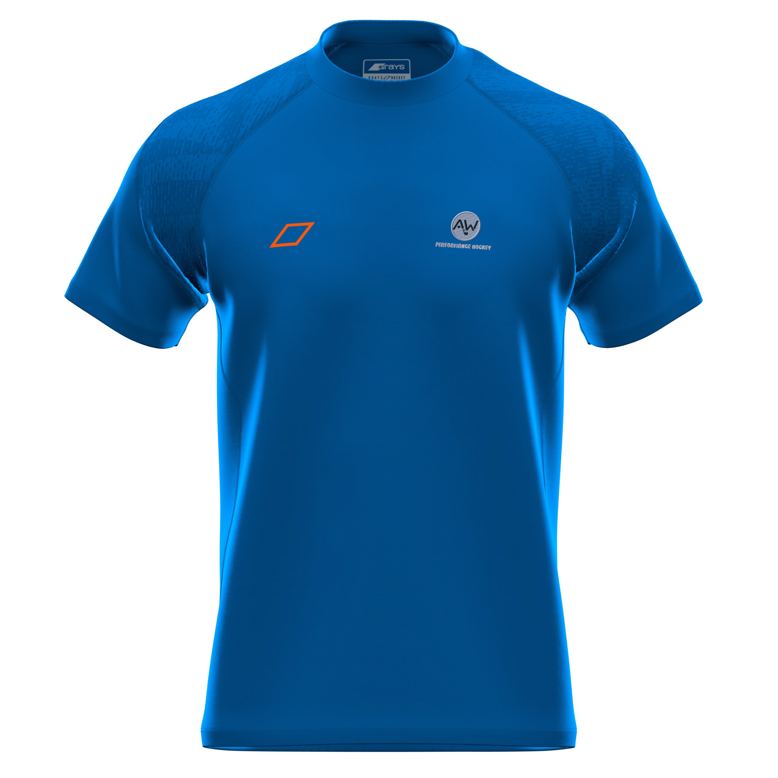 grays-aw-performance-gts-maglia-training-junior-royal-manica-corta image 1