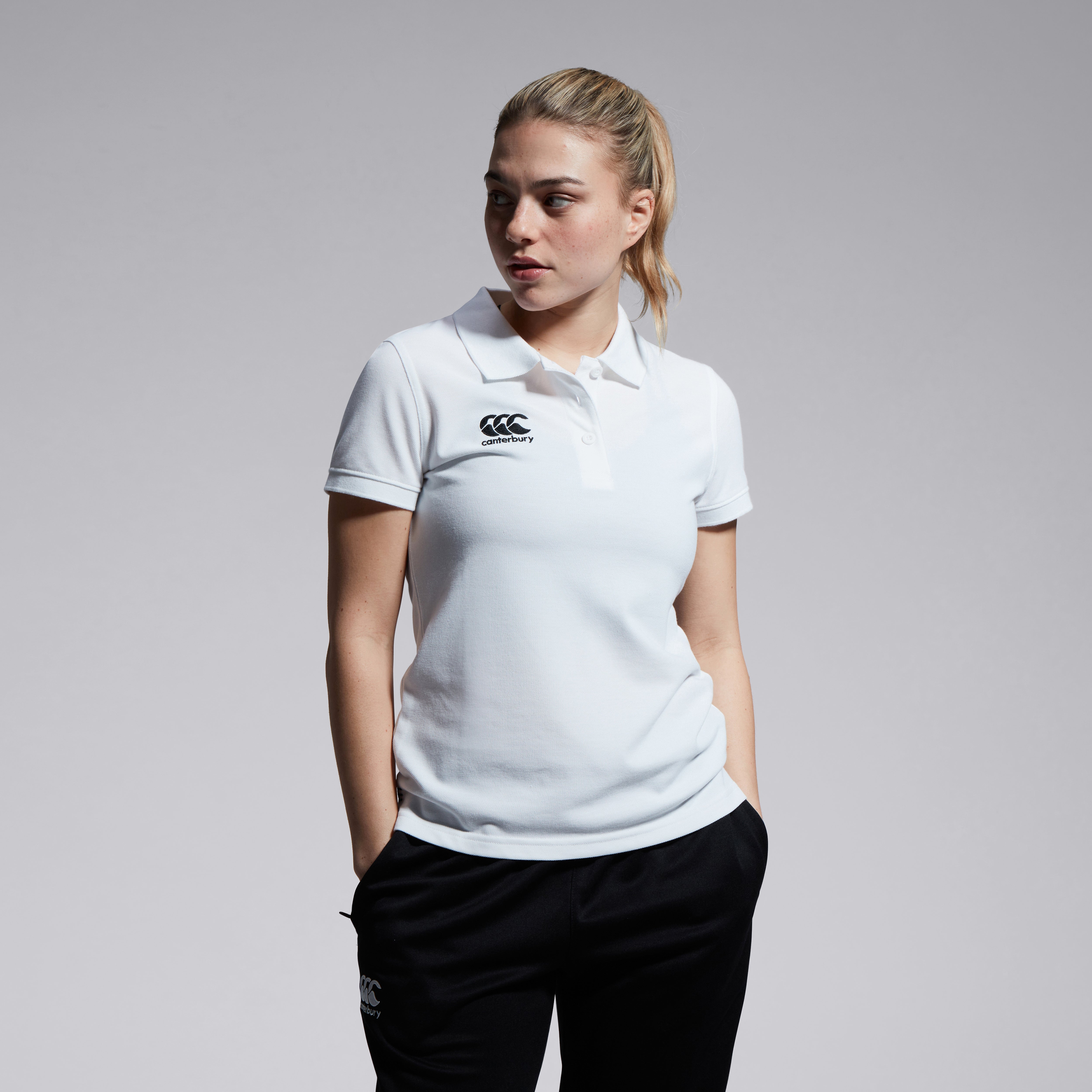 canterbury-waimak-polo-shirt-donna-white image 2