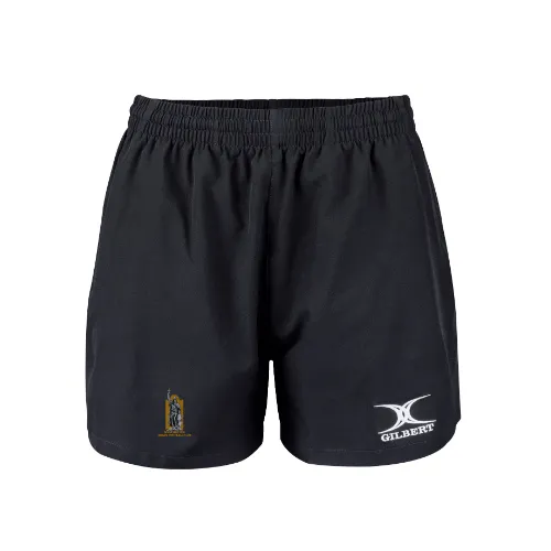 gilbert-rugby-winchester-rfc-photon-pantaloncini-rugby-donna-nero image 1