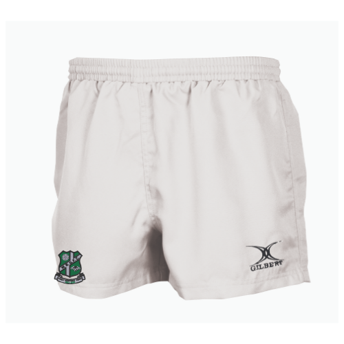 gilbert-rugby-wharfedale-rufc-bambino-pantaloncini-saracen-bianchi image 1