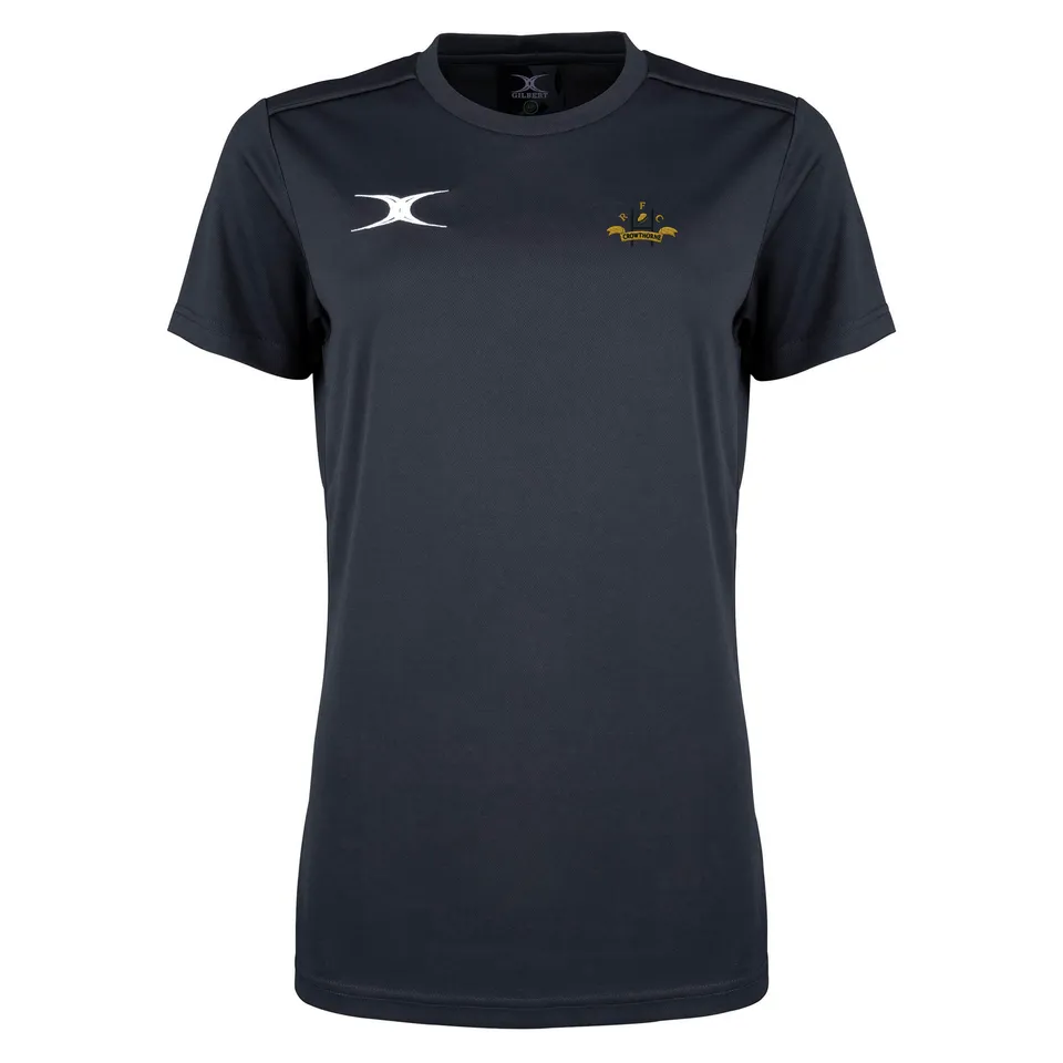 gilbert-rugby-crowthorne-rfc-junior-maglietta-photon-ii-nera-manica-corta image 1