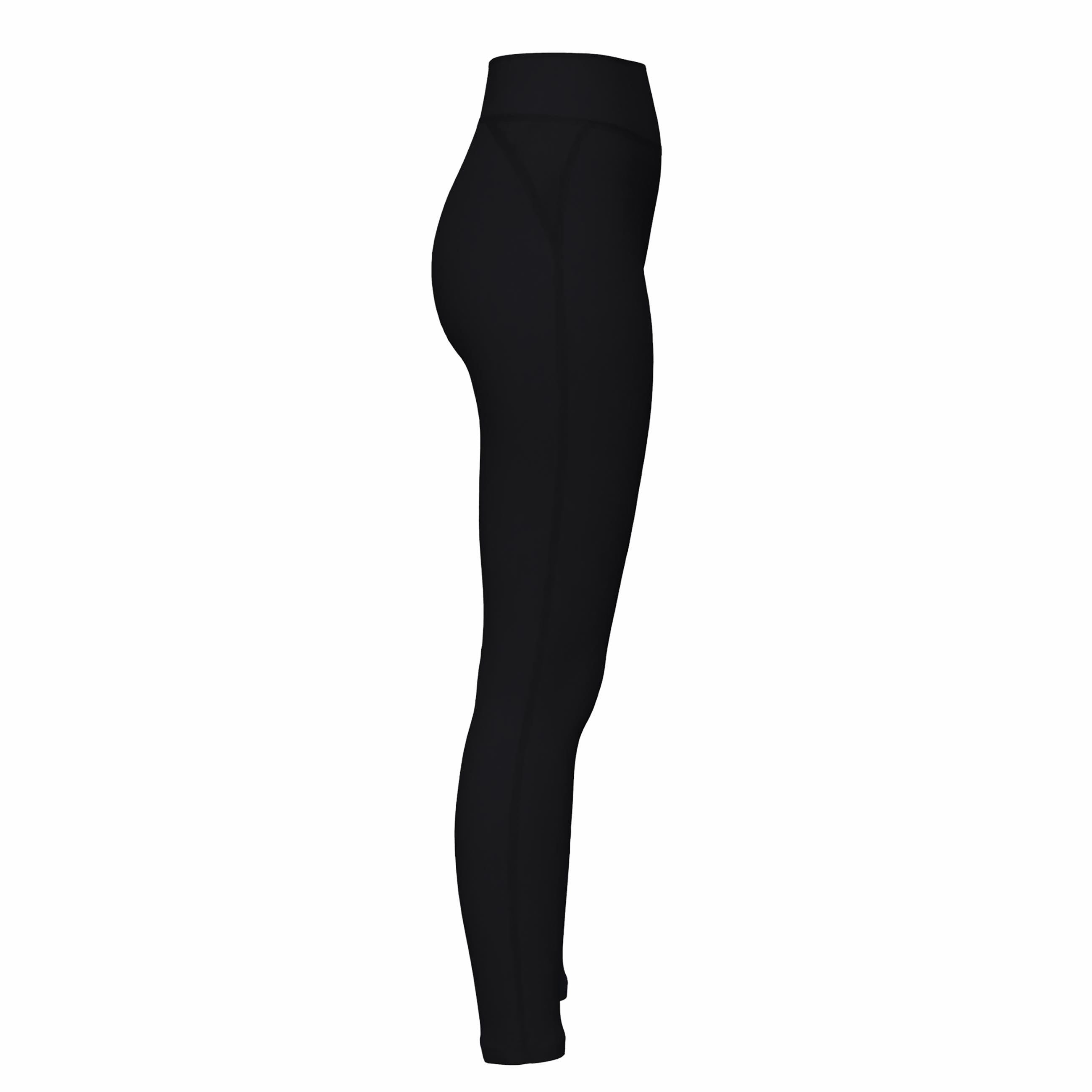 gilbert-rugby-gts-leggings-donna-vita-alta-neri-e-blu-navy image 4