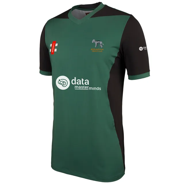 gray-nicolls-pro-performance-maglia-cricket-t20-manica-corta-verde-nero-bedlingt image 1