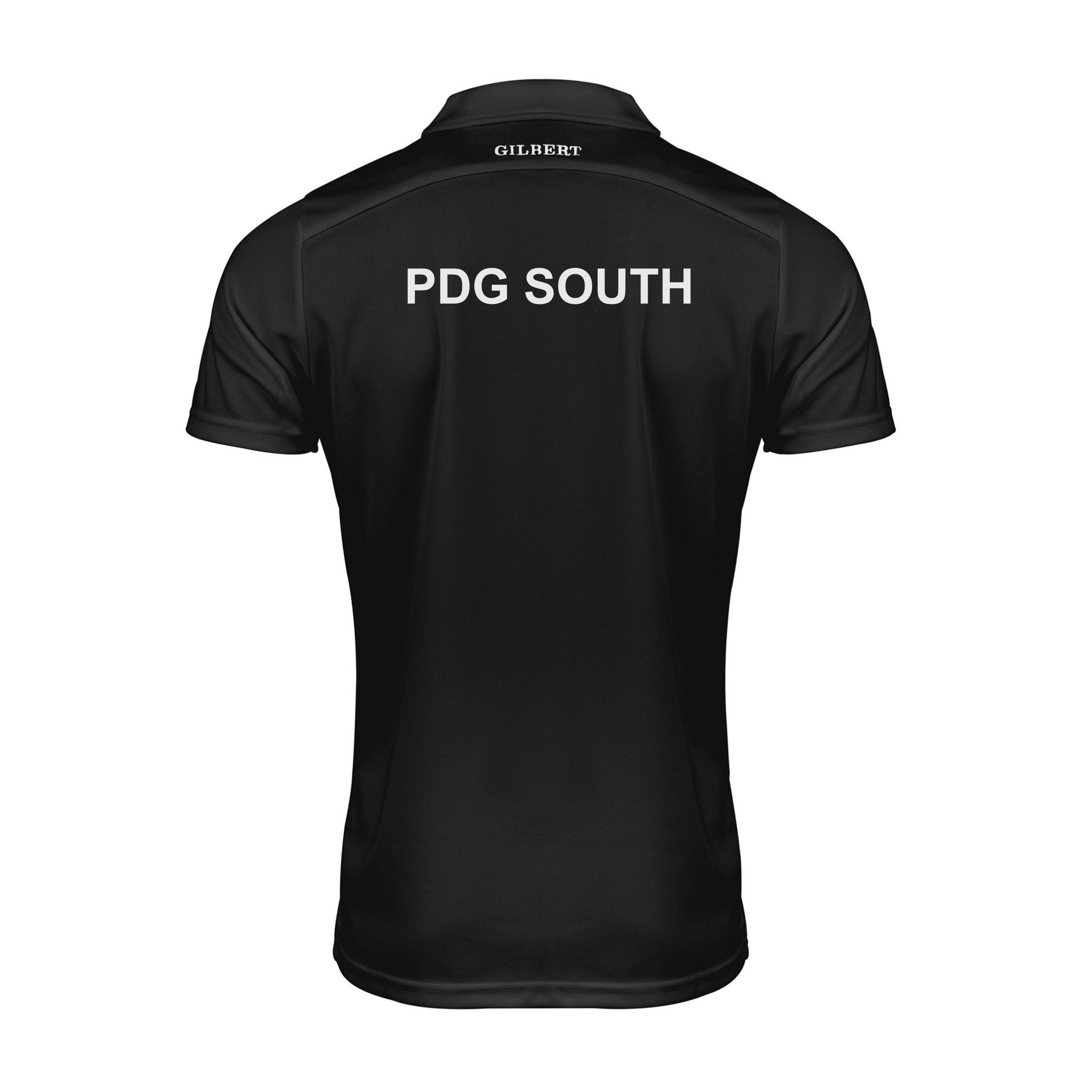 gilbert-rugby-photon-ii-polo-manica-corta-senior-yorkshire-pdg-nero image 2