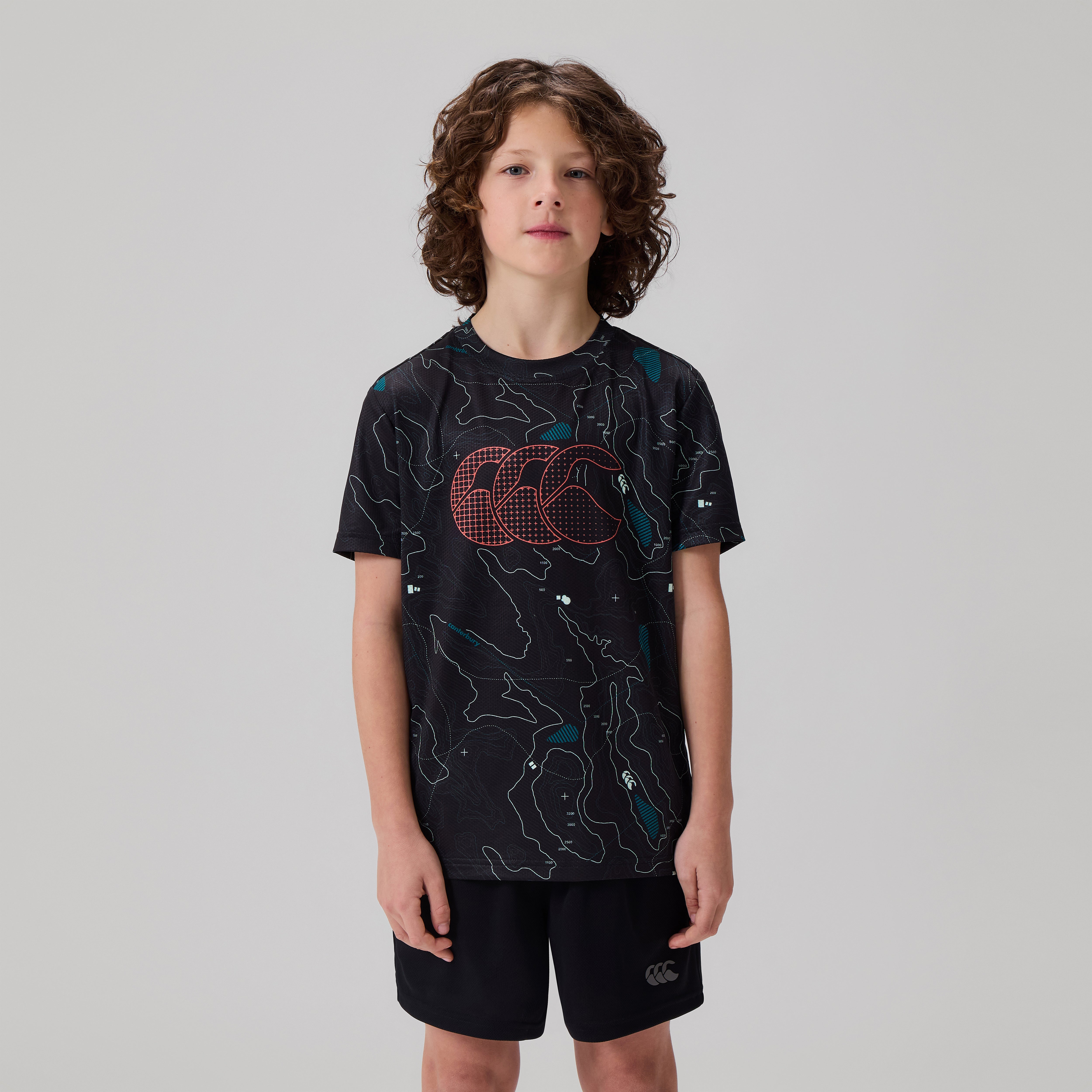 canterbury-tempo-t-shirt-junior-unisex-nera image 3