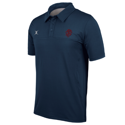 gilbert-rugby-sidcup-rfc-polo-pro-uomo-blu-navy-scuro image 1