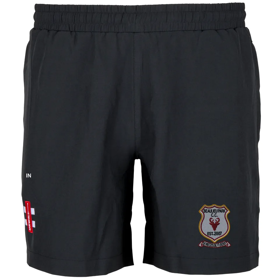 gray-nicolls-beaulieu-park-cc-senior-velocity-pantaloncini-nero image 1