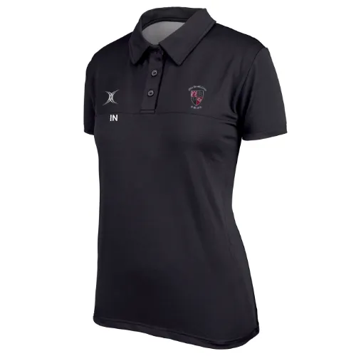gilbert-rugby-old-brodleians-rufc-polo-pro-donna-con-iniziali image 1