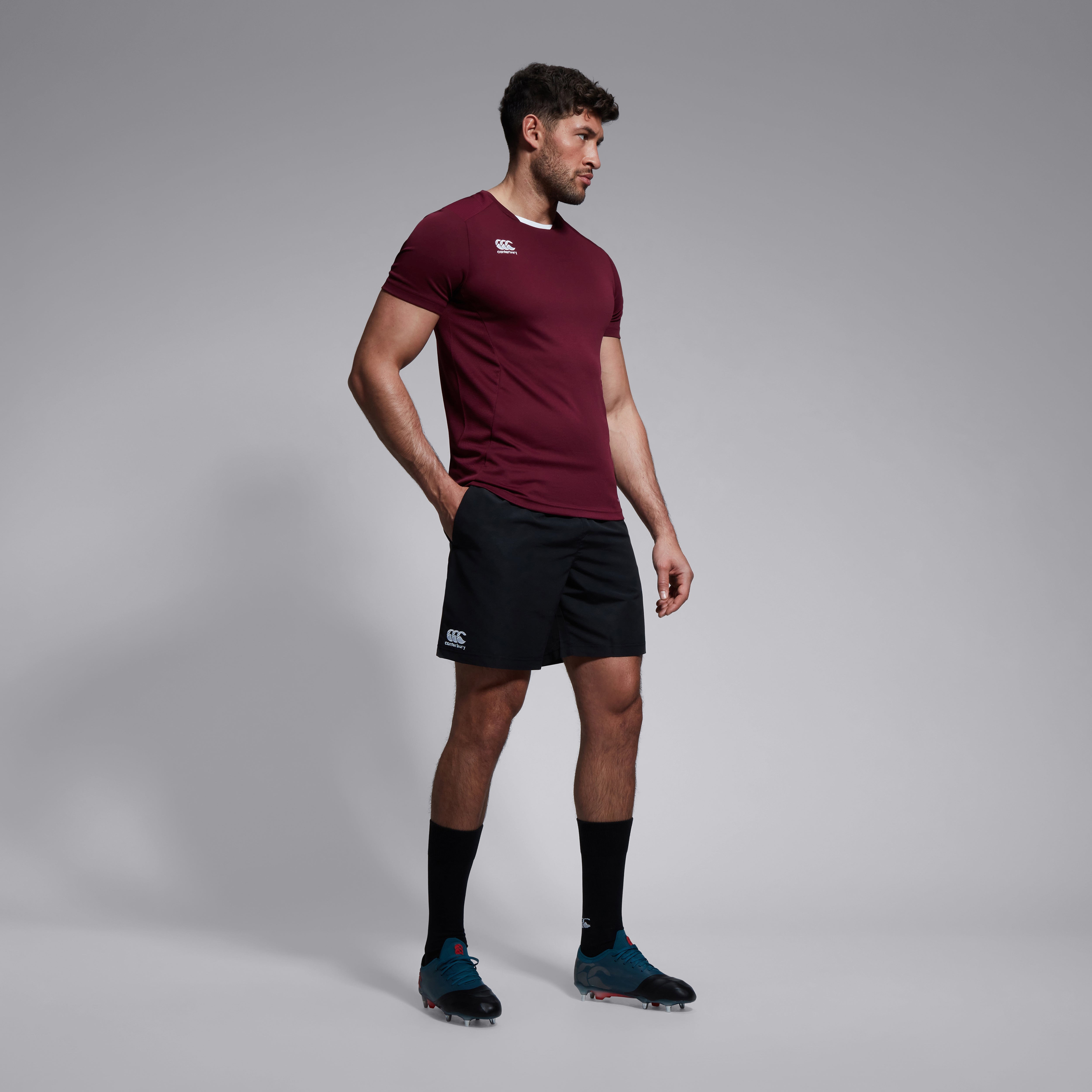 canterbury-club-pantaloncini-rugby-uomo-nero image 4