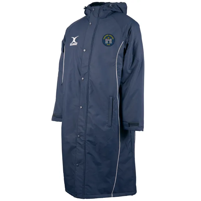 gilbert-rugby-tonbridge-juddians-rfc-senior-touchline-jacket-rugby-navy image 1