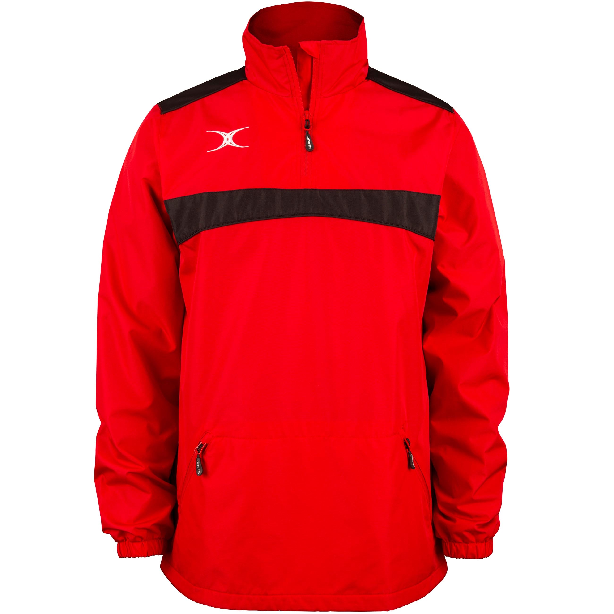 gilbert-rugby-photon-giacca-1-4-zip-uomo-nera image 7