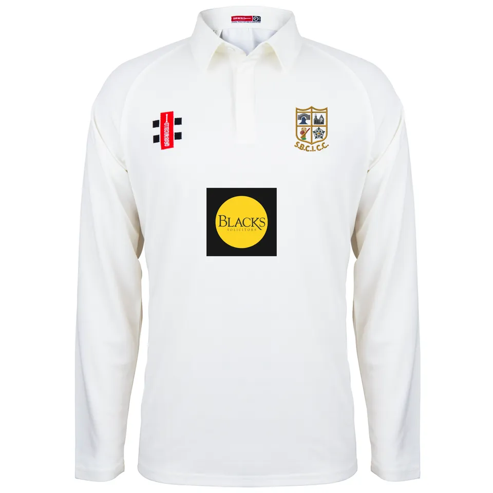 gray-nicolls-matrix-camicia-cricket-manica-lunga-senior-avorio-sbci-cc image 1