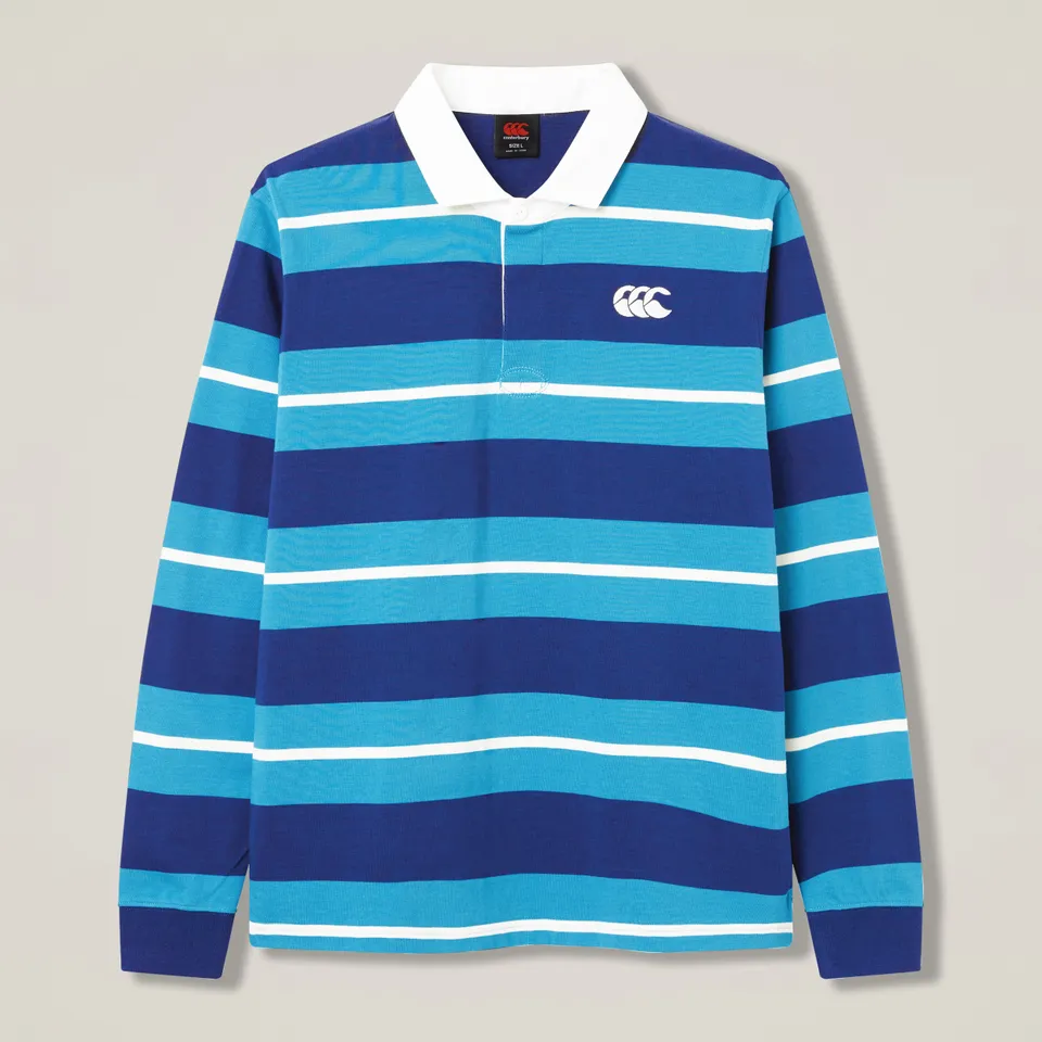 canterbury-stripe-rugby-jersey-uomo-blu image 1