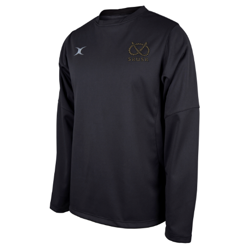 gilbert-rugby-staffordshire-rugby-union-society-of-referees-top-warm-up-pro-nero image 1