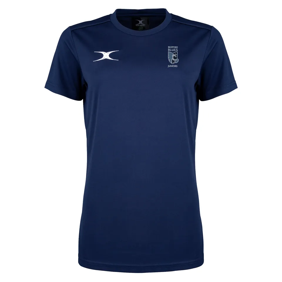 gilbert-rugby-bedford-junior-blues-junior-photon-ii-t-shirt-manica-corta-dark-na image 1
