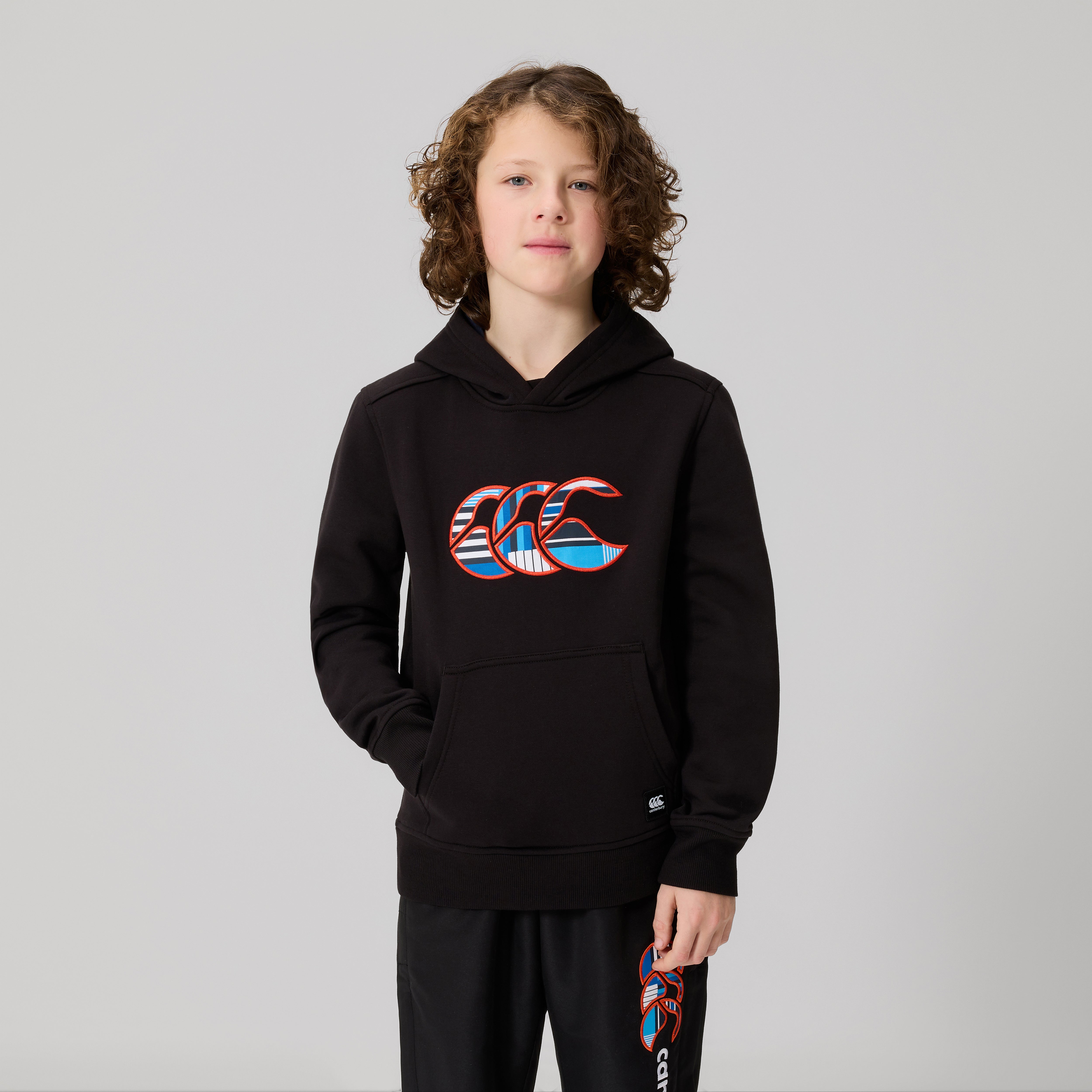 canterbury-uglies-logo-hoodie-bambino-nera image 3