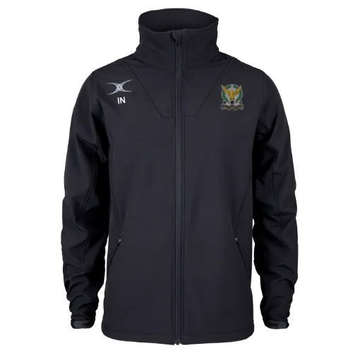 gilbert-rugby-llandaff-north-rfc-pro-soft-shell-giacca-full-zip-adulto-nero image 1