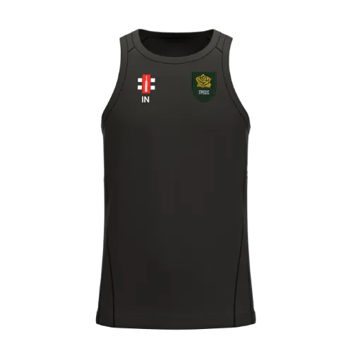 gray-nicolls-tong-park-esholt-cc-atom-vest-senior-black-gilet-training-cricket image 1