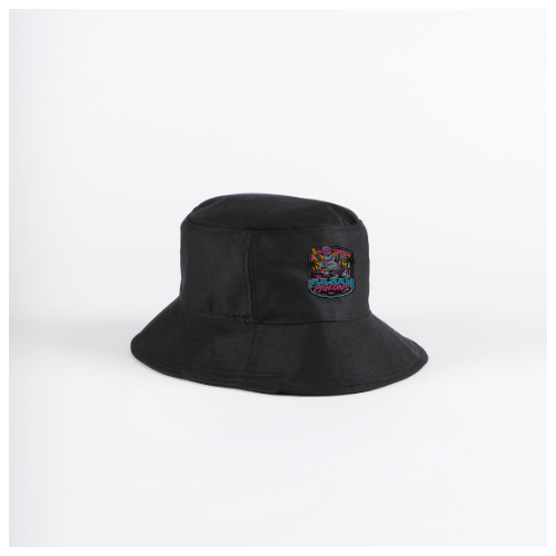 gray-nicolls-cappello-bucket-hat-adulto-fulham-pigeons-cc-nero image 1