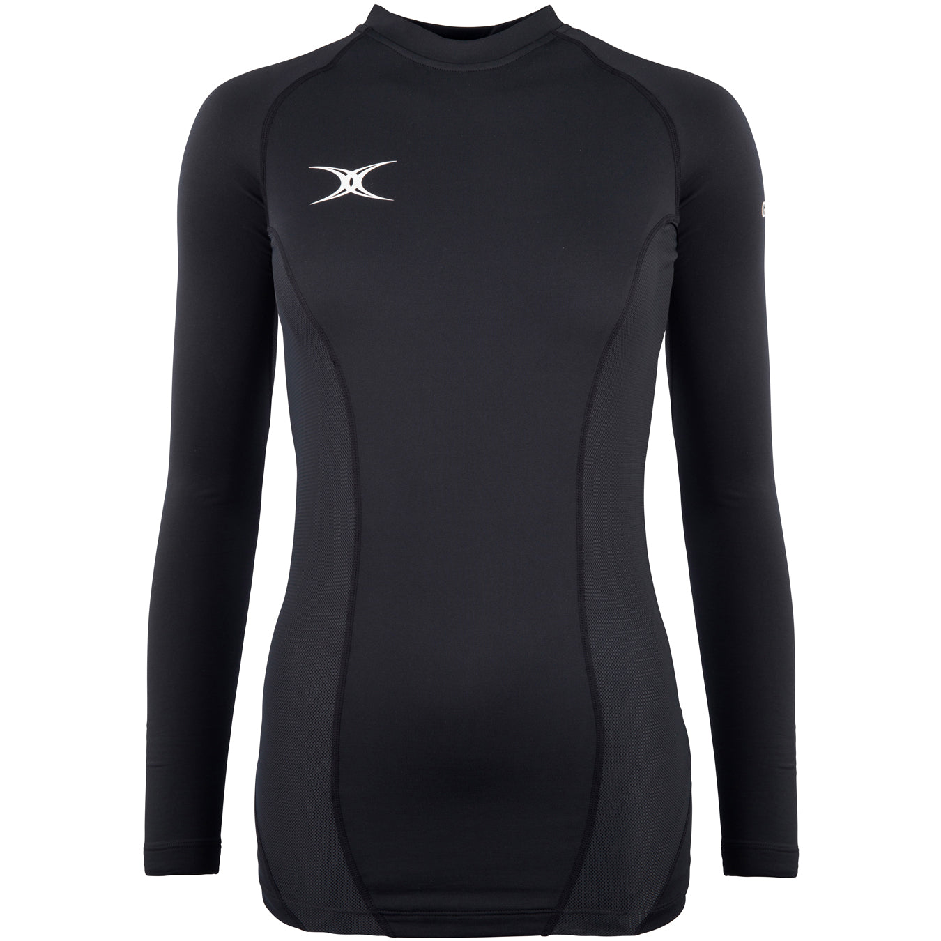 gilbert-rugby-atomic-ii-baselayer-top-termico-donna-nero image 4