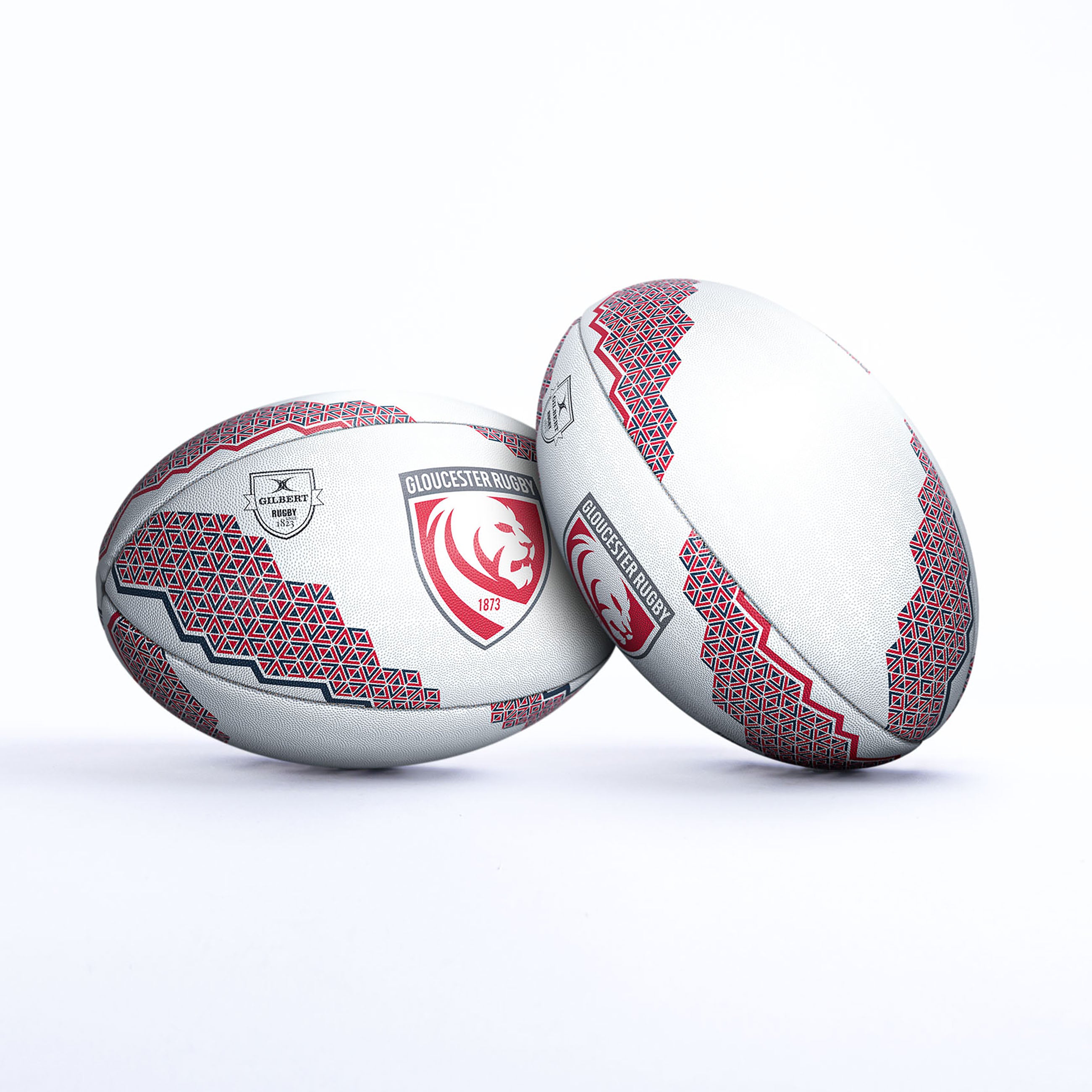 gilbert-rugby-pallone-supporter-gloucester-rugby-misura-4-e-5 image 1