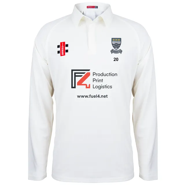 gray-nicolls-sunbury-cc-junior-matrix-v2-maglia-manica-lunga-avorio image 1