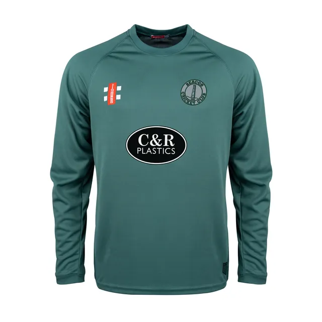 gray-nicolls-beacon-cc-donna-maglia-matrix-v2-manica-lunga-verde image 1
