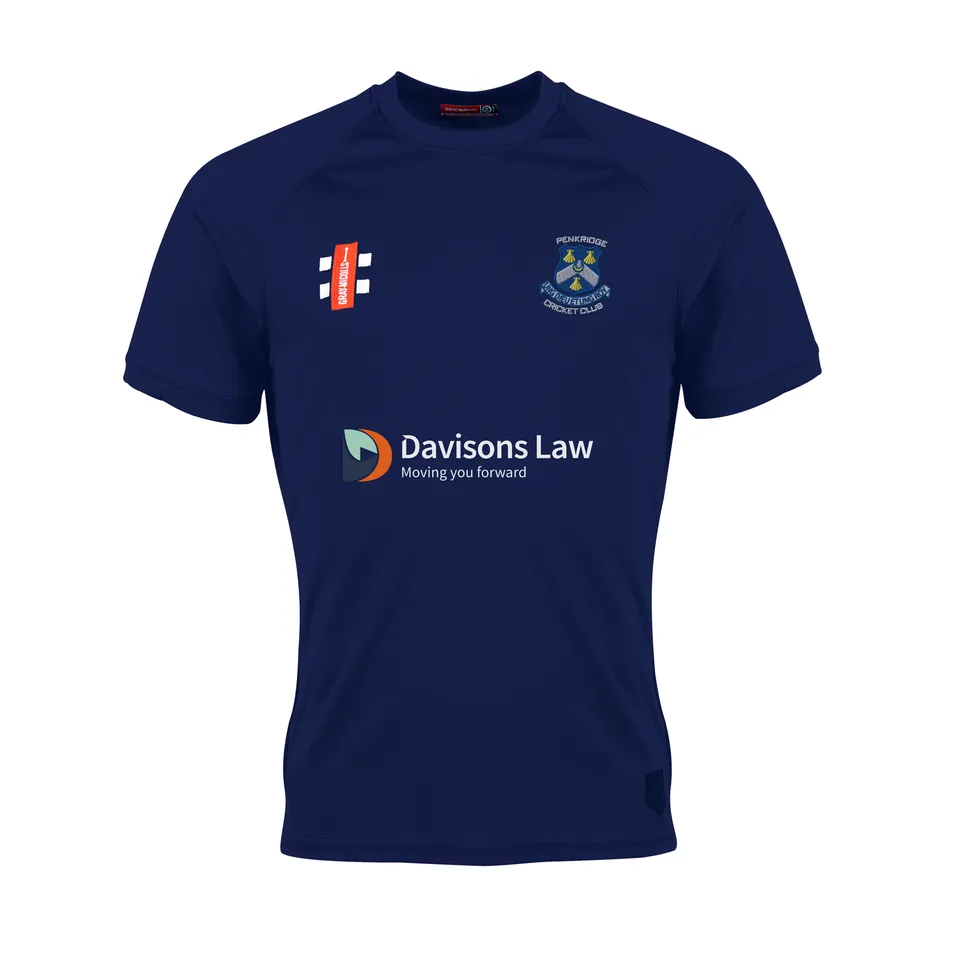 gray-nicolls-penkridge-cc-junior-matrix-v2-t-shirt-manica-corta-navy image 1