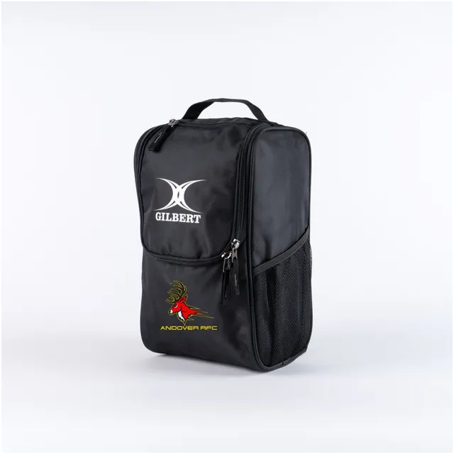gilbert-rugby-andover-rfc-club-v4-borsone-porta-scarpe-nero-nero image 1