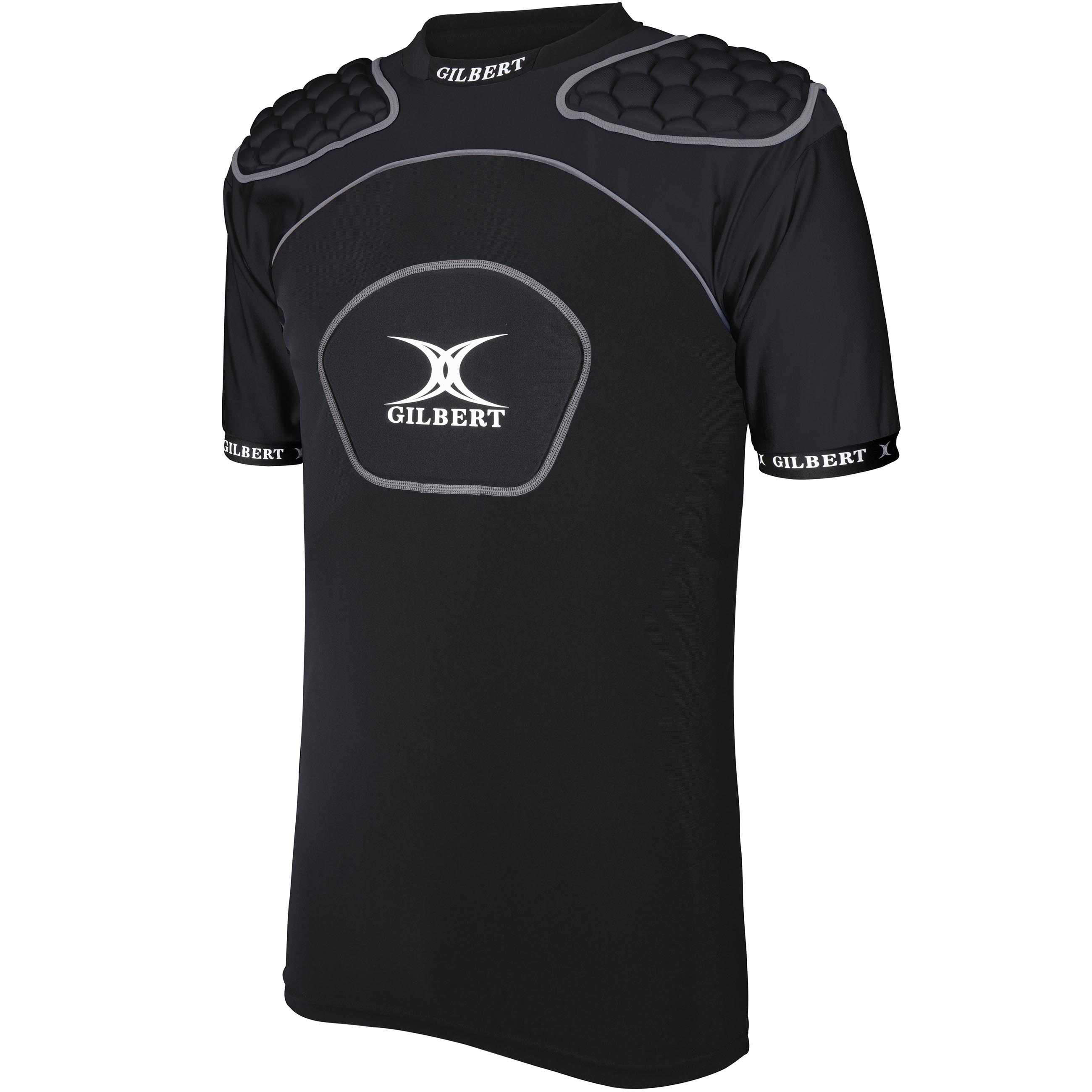 gilbert-rugby-atomic-v3-paraspalle-body-armour-nero-argento-blu image 1