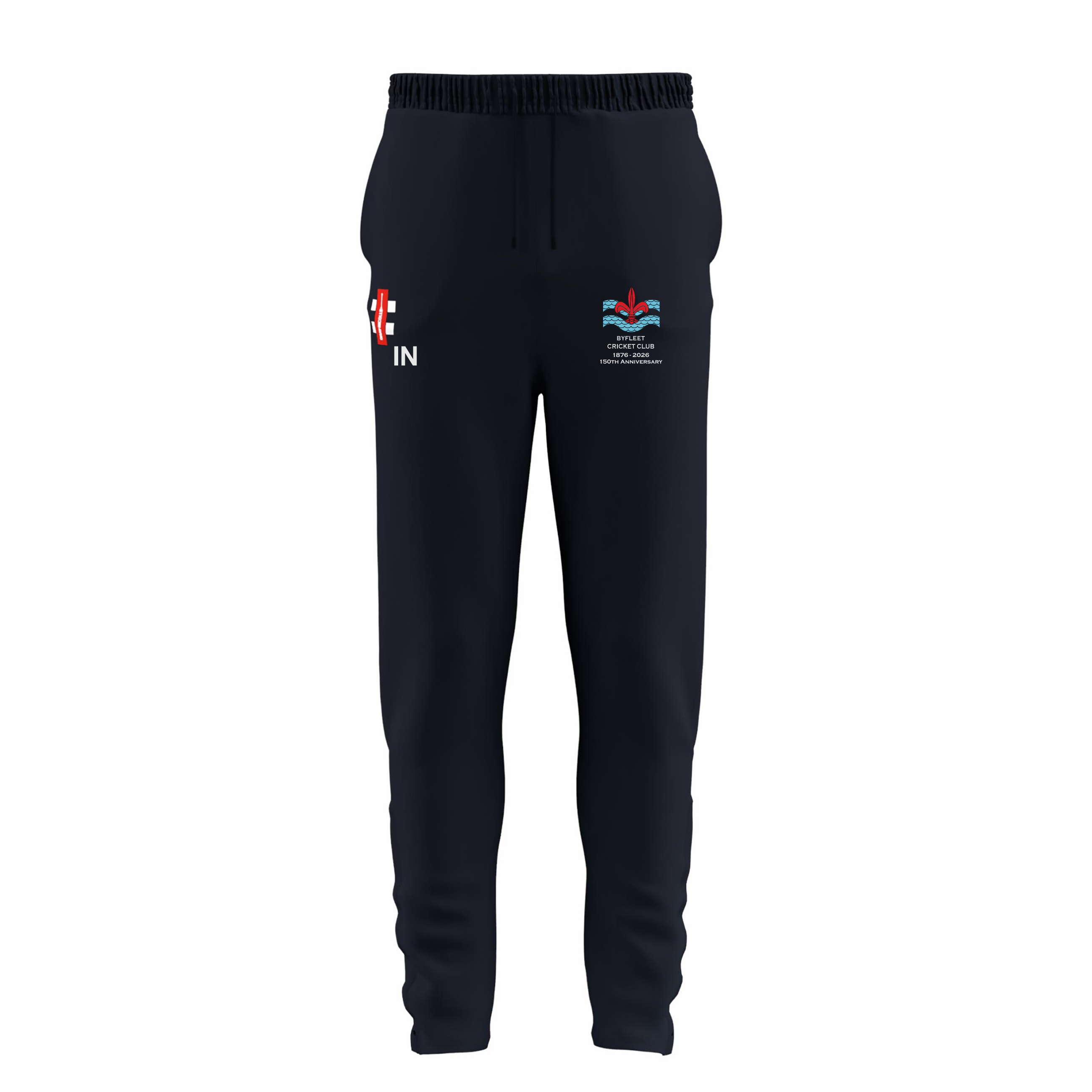 gray-nicolls-gts-pantaloni-training-senior-byfleet-cricket-club-blu-navy image 1