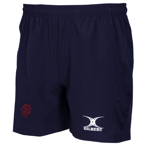 gilbert-rugby-sidcup-rfc-donna-shorts-leisure-blu-navy-scuro image 1