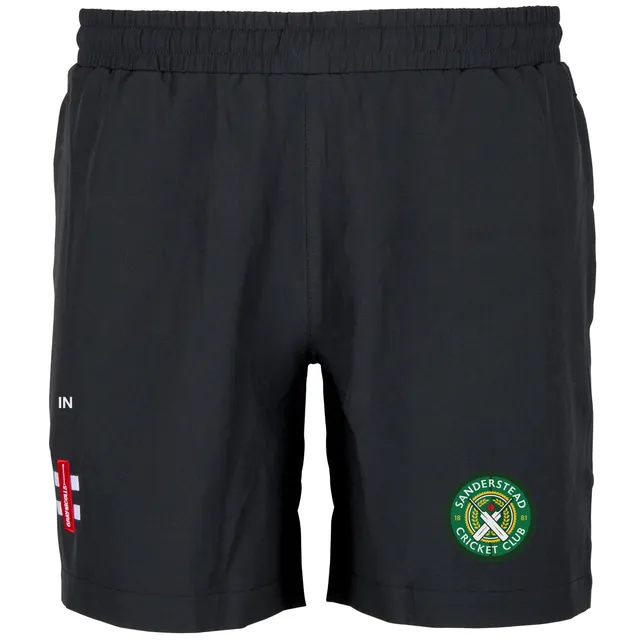 gray-nicolls-velocity-shorts-cricket-senior-sanderstead-cc-nero image 1