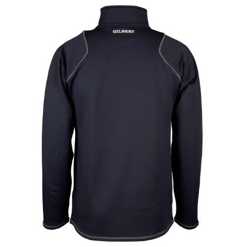 gilbert-rugby-cheshire-rfu-pile-quest-1-4-zip-blu-navy-uomo-senior image 2